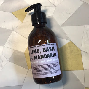 Lime, Basil + Mandarin Olive Oil Hand and Body Wash