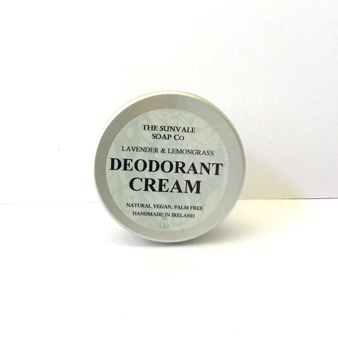 Deodorant Cream. Lavender and Lemongrass