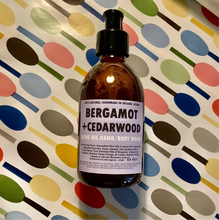 Load image into Gallery viewer, Bergamot and Cedarwood Olive Oil Liquid Hand and Body Wash