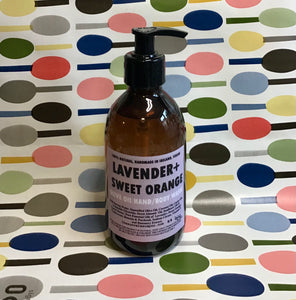 Lavender and Sweet Orange Olive Oil Hand and Body Wash