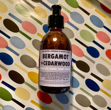 Load image into Gallery viewer, Bergamot and Cedarwood Olive Oil Liquid Hand and Body Wash