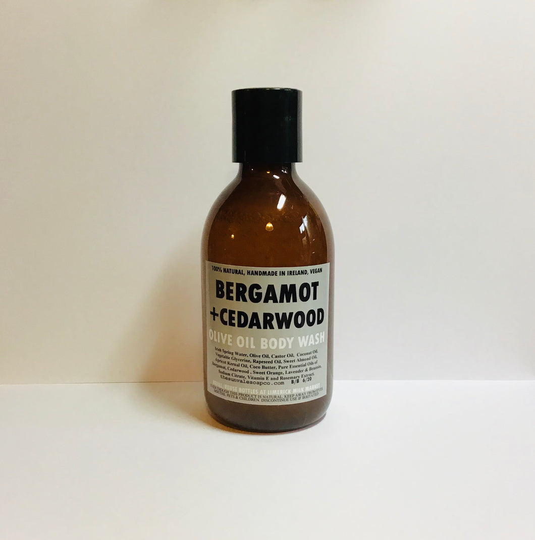 Bergamot and Cedarwood Olive Oil Body Wash